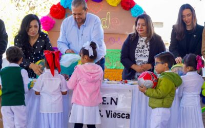 Lleva Tomás Gutiérrez más beneficios con programa “En Tu Escuela Tú Eliges”