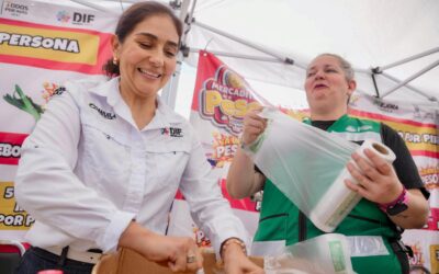 Colonos de Ramos Arizpe destacan ahorro con Mercadito de a Peso