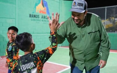 Con respaldo de Manolo Jiménez, Ramos Arizpe suma más de 30 plazas rehabilitadas