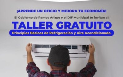 DIF Ramos Arizpe invita a taller gratuito de refrigeración y aire acondicionado