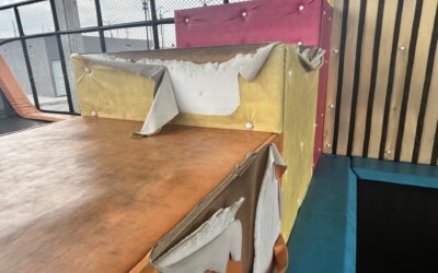 Detectan daños en Jump Zone de Analco; Autoridades apoyarán con reparación del área