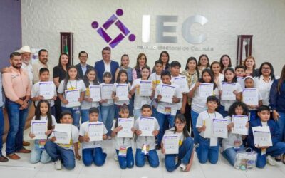 Niñas y niños asumen Cabildo Infantil y proponen temas importantes para Ramos Arizpe