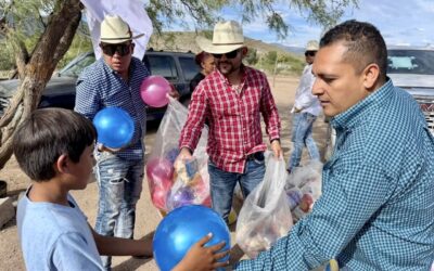 Superan los 150 eventos por el Día del Niño en comunidades de Coahuila