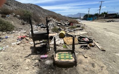 Detectan basurero clandestino en Valle Poniente; Servicios Primarios intervendrá la zona