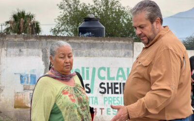 Gobierno y ciudadanía reducen y atienden afectaciones por lluvias en Ramos Arizpe