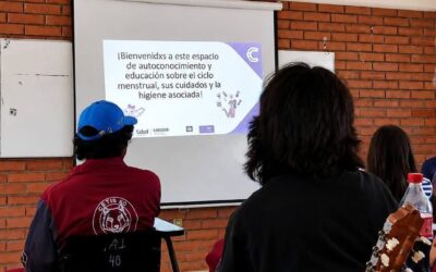 Promueven educación y respeto sobre la salud menstrual en el CETis 60