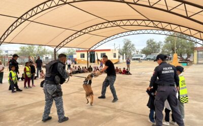 Refuerzan prevención en escuelas; suman más de 40 acciones de seguridad para estudiantes en Ramos Arizpe