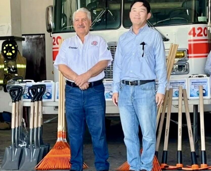 Fortalece POSCO International México equipamiento de Protección Civil y Bomberos de Ramos Arizpe