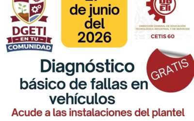 Invita CETis 60 a revisión mecánica gratuita para automovilistas en Ramos Arizpe