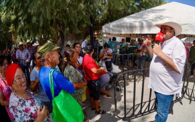 Lleva Mercadito de a Peso apoyo directo a 3 mil 500 en Paredón y ejidos vecinos