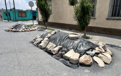 Montículos de escombro generan inconformidad entre vecinos de la colonia El Mirador