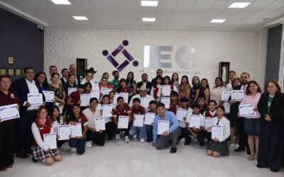 Realiza IEC ejercicio democrático para elección de Cabildo Juvenil de Ramos Arizpe