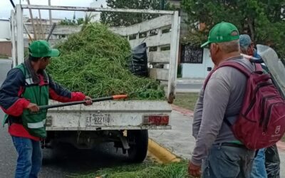 Mantiene Ramos Arizpe trabajos de limpieza en colonias y espacios públicos