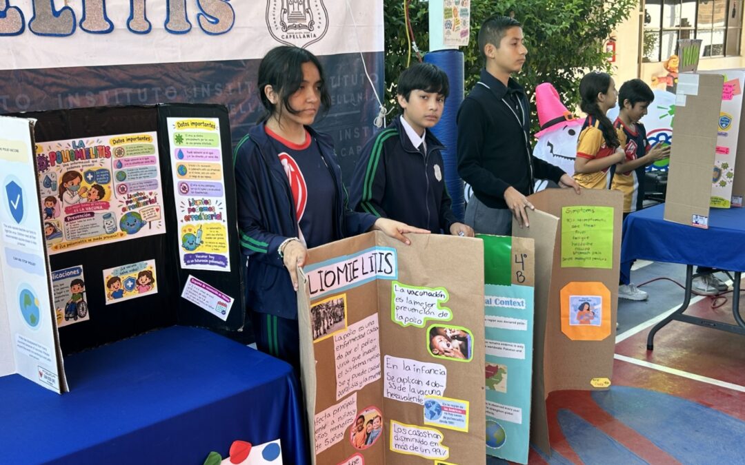 Hacen conciencia sobre la polio con jornada educativa en Ramos Arizpe