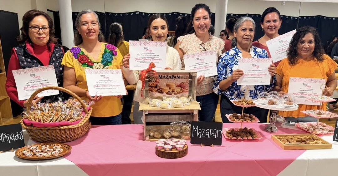 Preservan tradiciones mexicanas con taller de dulces típicos en Ramos Arizpe