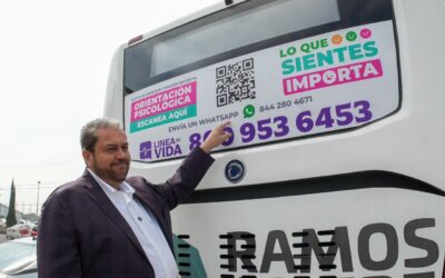 Sumarán al transporte público de Ramos en la atención a la salud mental